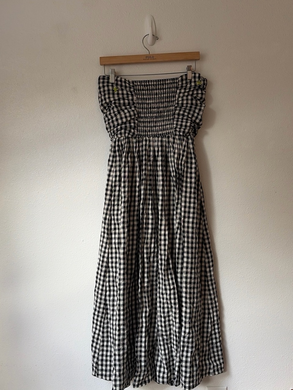 TACH | Betsy Strapless Gingham Dress - Picture 5 of 10